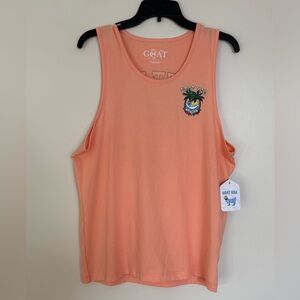 NEW GOAT USA Men’s Tank Lazy Chillin